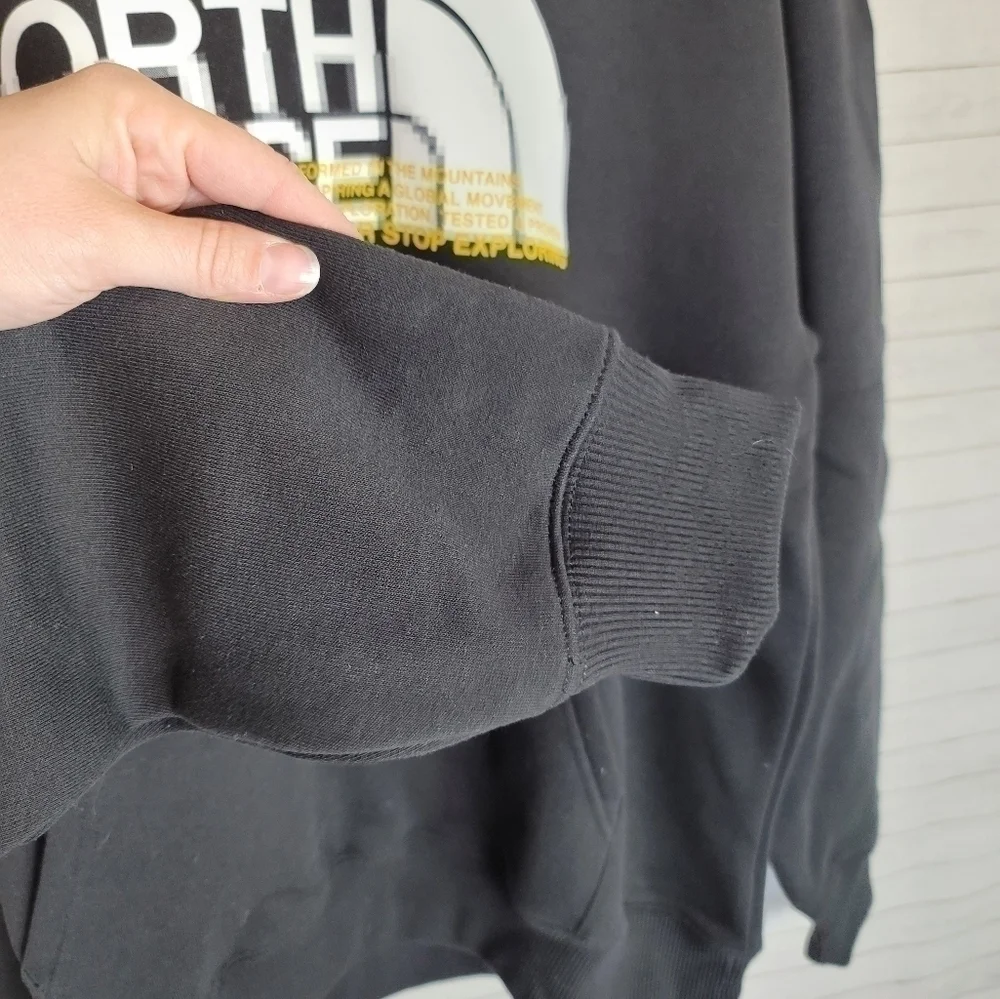 THE NORTH FACE COORDINATES HOODIE IN THE NF BLACK, SZ MEDIUM